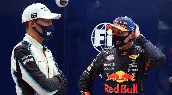 包含梅赛德斯翻盘威廉姆斯，拉塞尔统治全场的词条